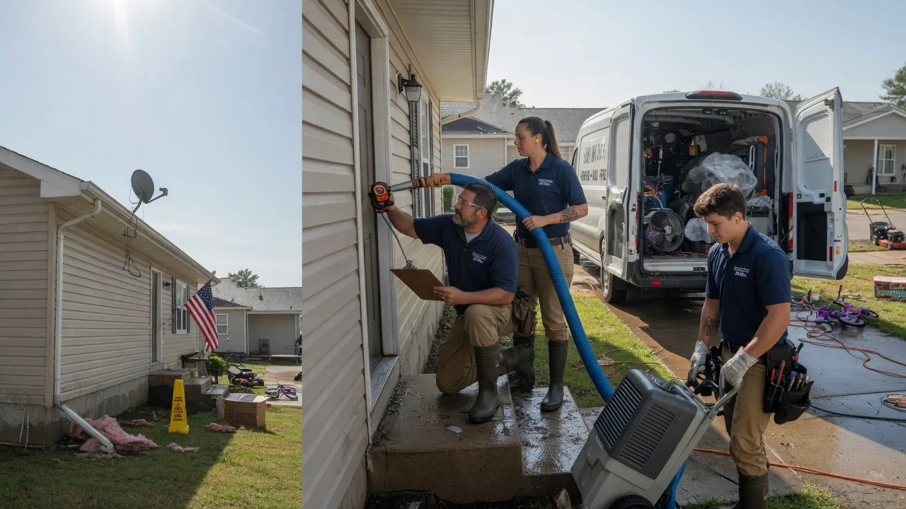 Ceiling Water Damage Restoration in Encampment, WY near me